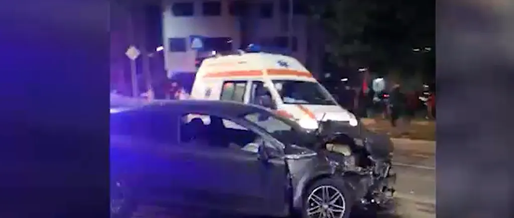 GÂNDUL LIVE. Accident grav în Capitală, din cauza unui viraj! Atenție, IMAGINI CU IMPACT EMOȚIONAL