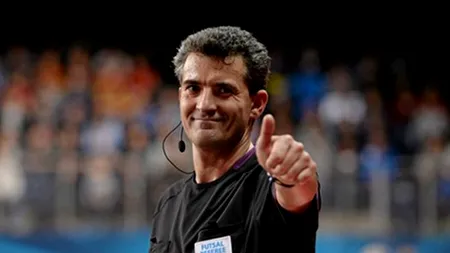 Un român va arbitra finala Campionatului European de futsal