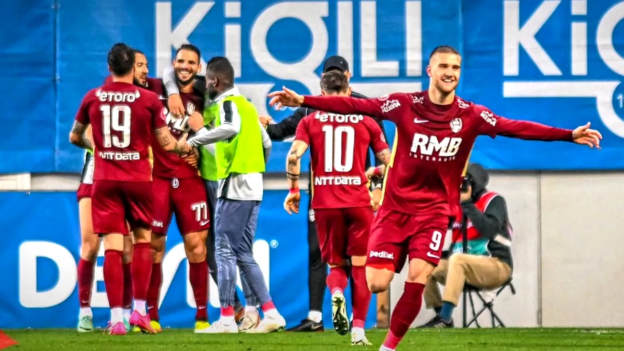 Universitatea Craiova, EȘEC acasă cu CFR Cluj! Când devine matematic FCSB campioană