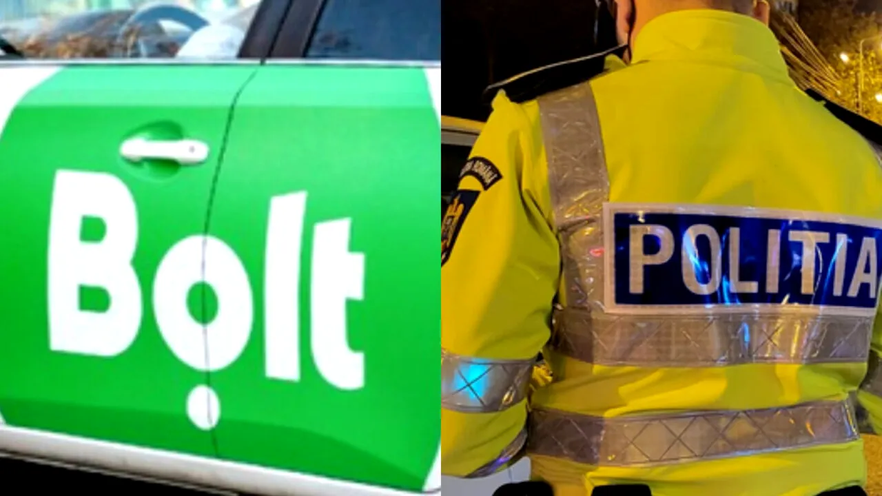 GESTUL inconștient al unui șofer Bolt. Ce au descoperit polițiștii care l-au oprit noaptea, în trafic