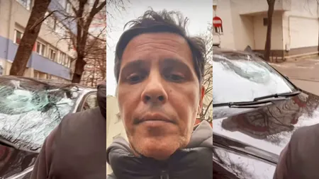 Mașina actorului Lucian Viziru a fost VANDALIZATĂ în parcare! „Cineva a avut grijă să îmi lase o amintire plăcută”