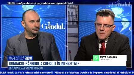 VIDEO | Dan Dungaciu: „Suntem la un an de la începutul invaziei. Din punct de vedere al pericolului și al confruntărilor, situația este mai gravă decât era la început”