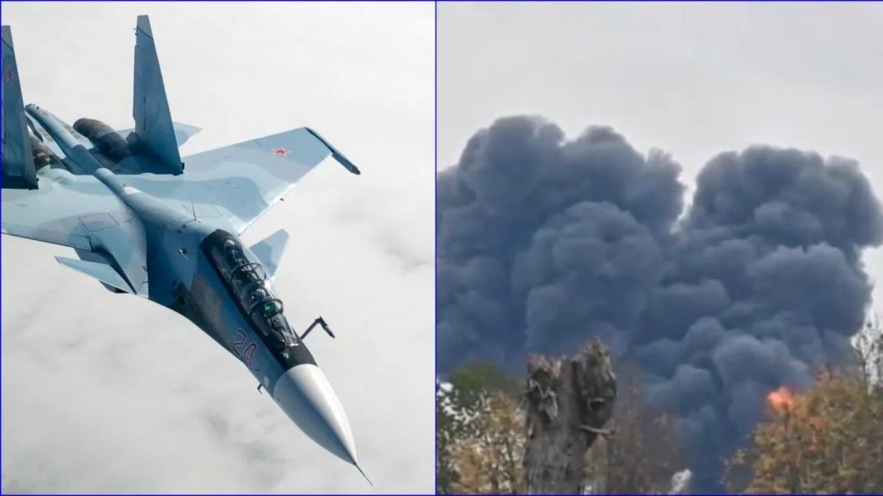 Un avion de vânătoare rusesc Su-30SM s-a prăbușit în Kaliningrad în timpul unui zbor de antrenament. Cauzele incidentului nu sunt cunoscute
