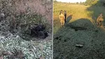Imagini cu drona prăbușită în zona localității Plauru din județul Tulcea. Cum arată acum locul impactului și ce spun localnicii