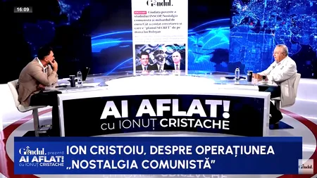 Ion Cristoiu: „Sondajul INSCOP nu vorbește de Ceaușescu, vorbește de modelul de LIDER”