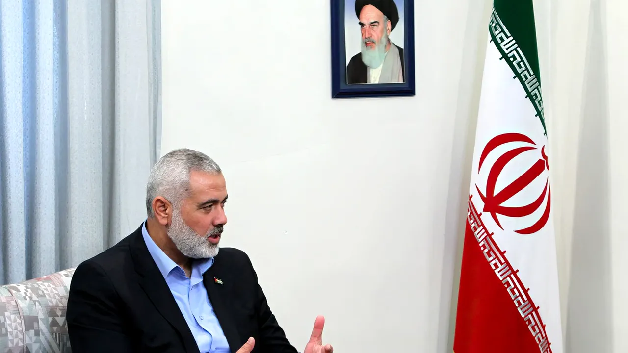 Ismail Haniyeh, șeful Biroului Politic al Hamas, cere ARME țărilor musulmane: „Aceasta nu este doar bătălia poporului palestinian”