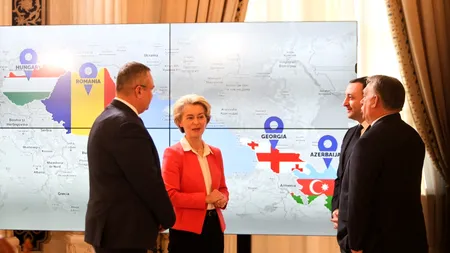 VIDEO | Acord între Guvernele României, Republicii Azerbaidjan, Georgiei și Ungariei privind Parteneriatul Strategic în domeniul dezvoltării și transportului energiei verzi