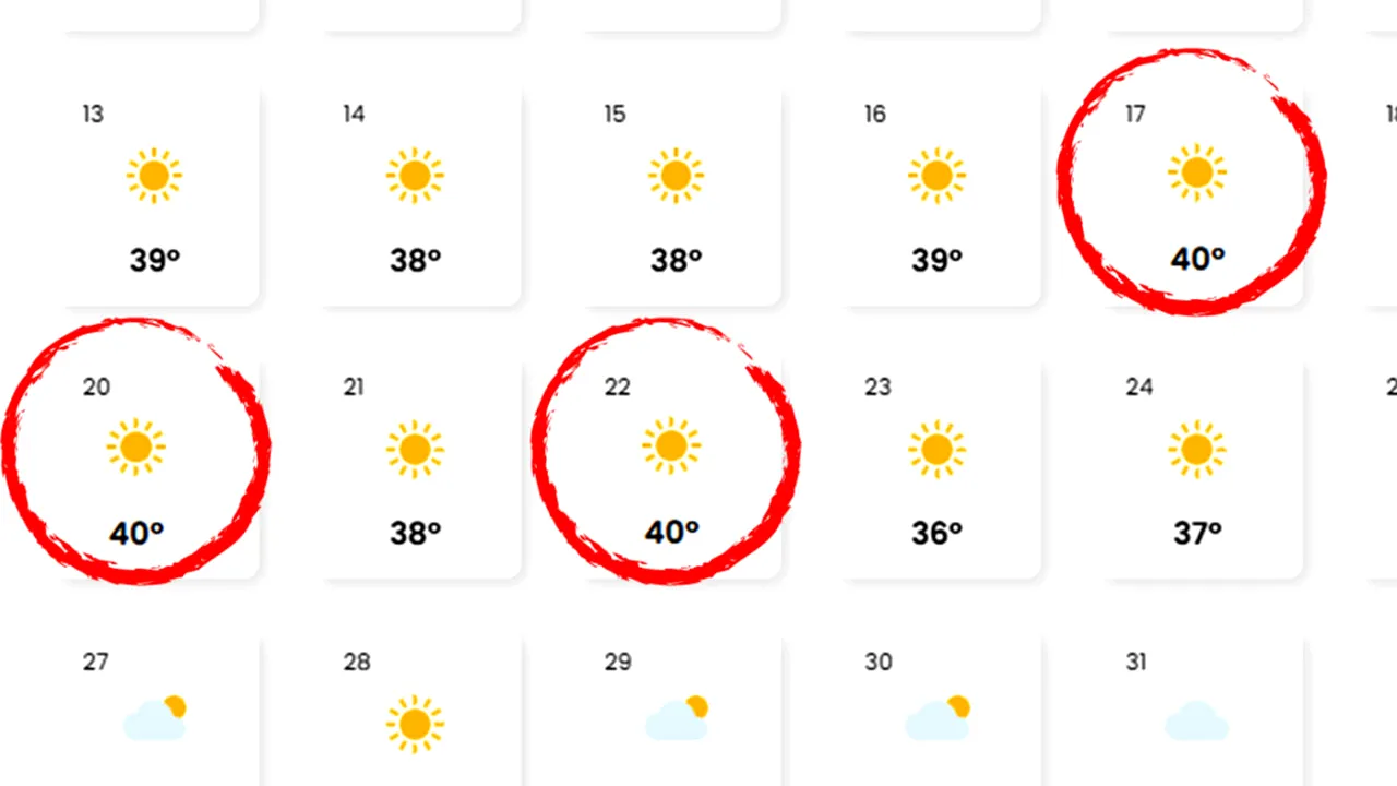 Orașul din România în care vor fi 40 grade Celsius în iulie 2026, potrivit meteorologilor EaseWeather