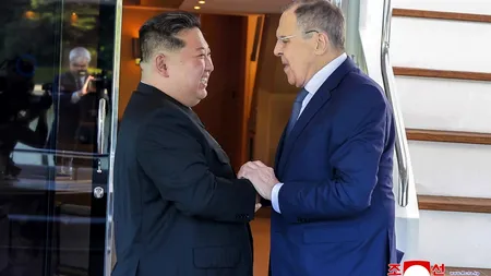 Coreea de Nord și Rusia își consolidează relațiile DIPLOMATICE/ Kim Jong-Un „sprijină și încurajează necondiționat măsurile luate de conducerea rusă”