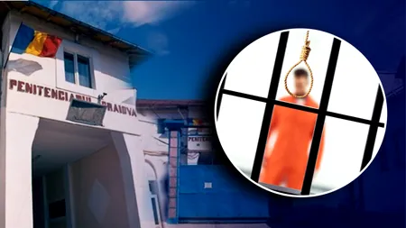 Anchetă la Penitenciarul Craiova după ce un deținut despre care se știa că plănuia să se sinucidă a fost lăsat singur în celulă și a fost găsit spânzurat