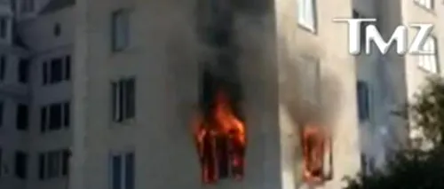 VIDEO. Apartamentul unei actrițe din seria Twilight, distrus de incendiu. Câinele vedetei a ars de viu