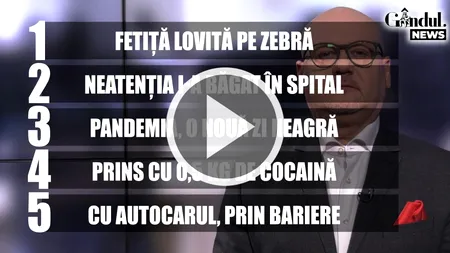 GÂNDUL NEWS. O nouă zi neagră pentru România: În ultimele 24 de ore au fost înregistrate aproximativ 17.000 de noi cazuri de Covid-19 (VIDEO)