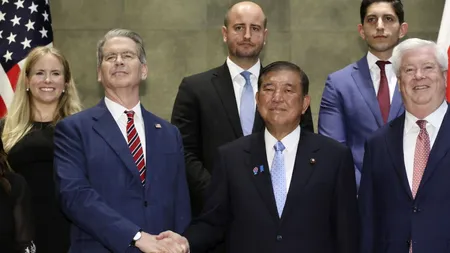 Secretarul american al Trezoreriei crede că va ajunge la un ACORD „bun” cu Japonia/ Ishiba pledează pentru avansarea negocierilor