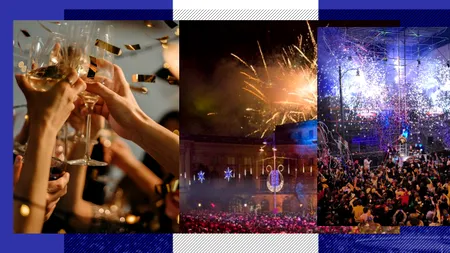 VIDEO | România explodează de Revelion. Artificii, lasere, concerte și șampanie de la munte pân’ la mare. Programul spectacolelor în marile orașe