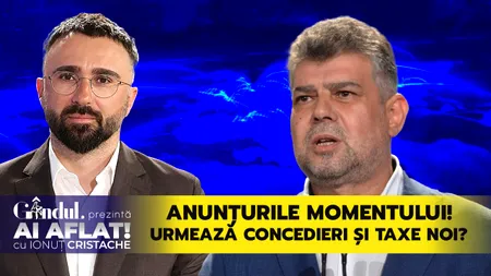„Ai Aflat! cu Ionuț Cristache” începe marți, 25 martie, de la ora 15.00, live pe Gândul. Invitat: Marcel Ciolacu