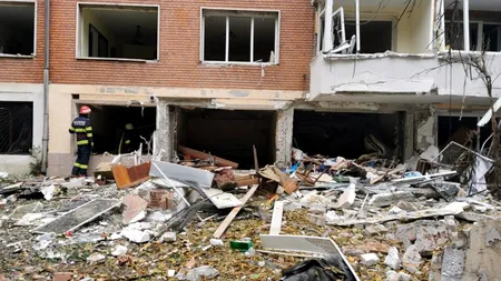 Explozie puternică într-un bloc din centrul Galațiului. Mai multe apartamente, distruse / Cinci persoane au fost rănite (VIDEO)