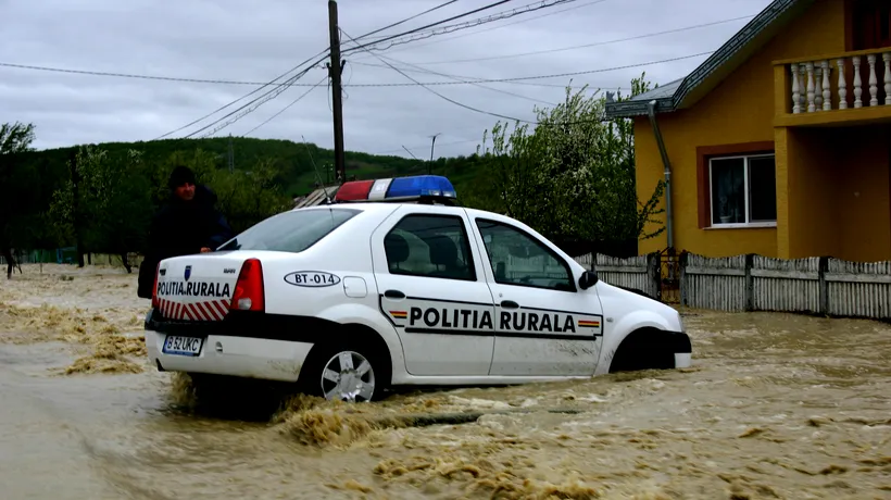 Avertizarea METEO: Cod galben de inundații pe râuri din două județe