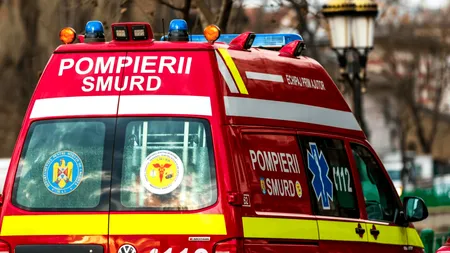 Un COPIL de 3 ani a căzut de la etajul 5 al unui bloc din Sibiu