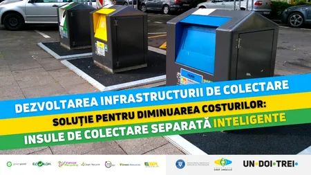 Dezvoltarea infrastructurii de colectare, soluție pentru diminuarea costurilor. În curând, insule de colectare separată inteligente