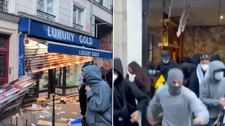 Dezastru în Franța. Protestele violente de sâmbătă vin cu nota de plată pentru peste 1.500 de comercianți afectați: „Pagube de sute de milioane de euro”
