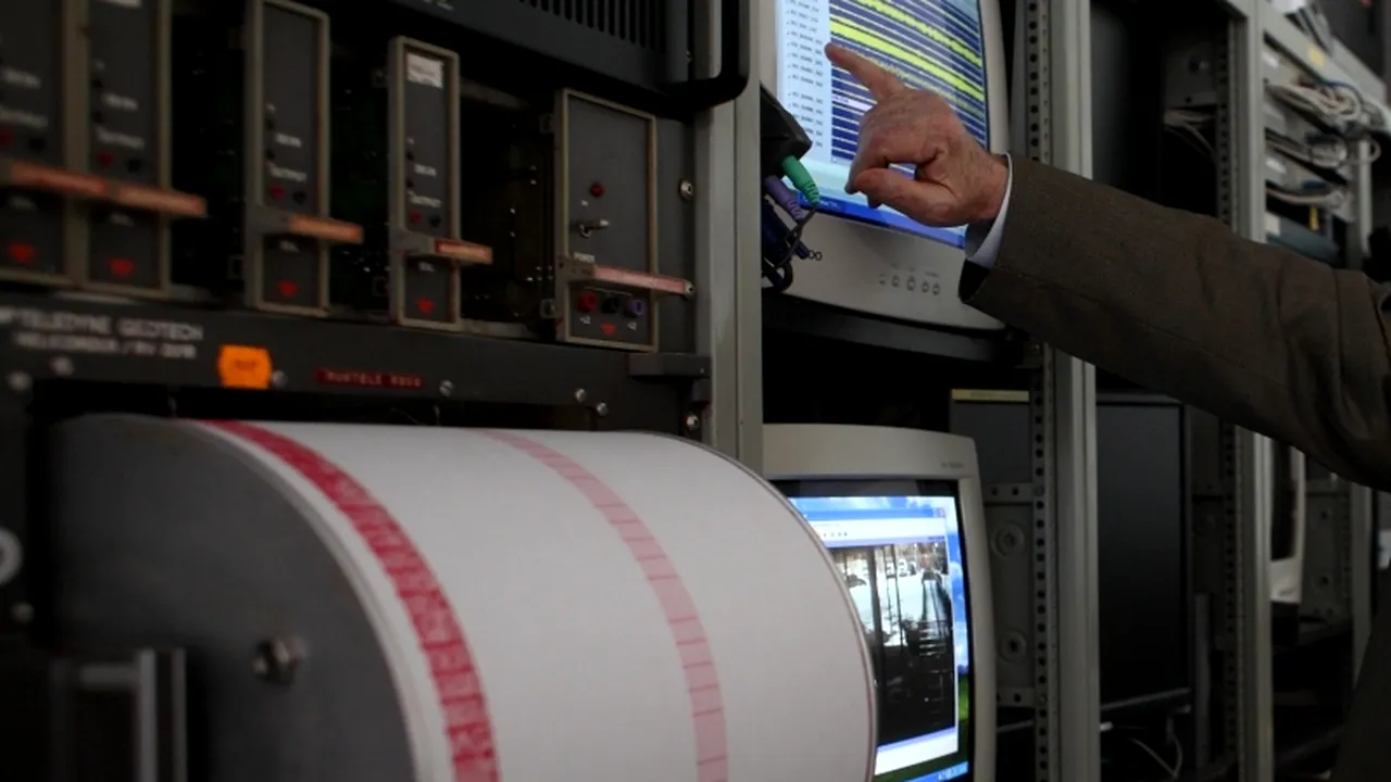 CUTREMUR în Vrancea, miercuri, la ora 12:59