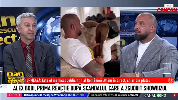 Alex Bodi: „Eu n-am văzut proxenet să aibă bani impozitați. Lumea se leagă de ce am făcut acum 13 ani”