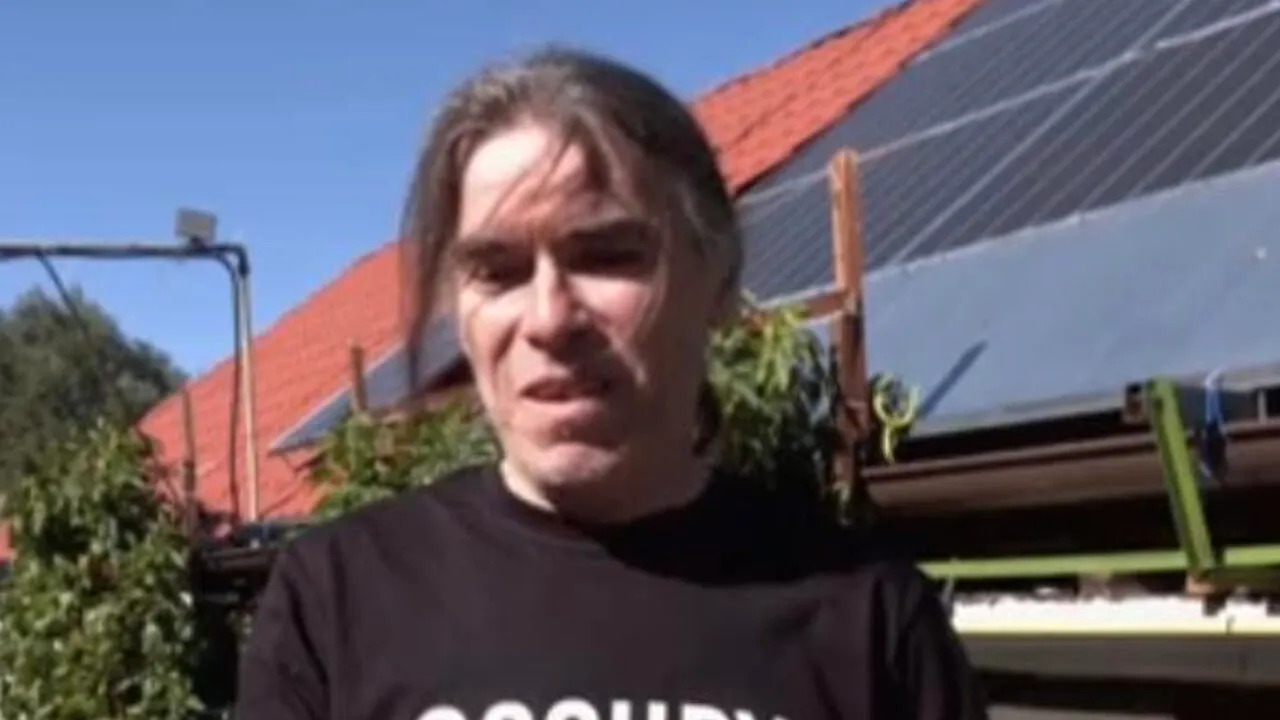 Mihai din Cugir a construit o grădină verticală pe peretele casei. Ce a descoperit la scurt timp după experiment: „Am mai multe teorii”