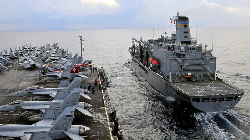 Două nave militare americane au intrat în coliziune în Golful Aden