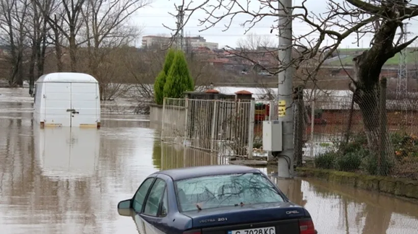 Stare de urgență într-un oraș din nordul Bulgariei din cauza unor inundații