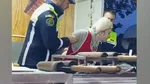 O femeie care frământa cozonaci ungurești a fost ÎNCĂTUȘATĂ de polițiștii cărora a refuzat să le dea kurtos gratis