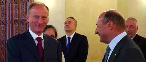 Șeful Consiliului de Securitate rus s-a întâlnit cu Băsescu și Corlățean