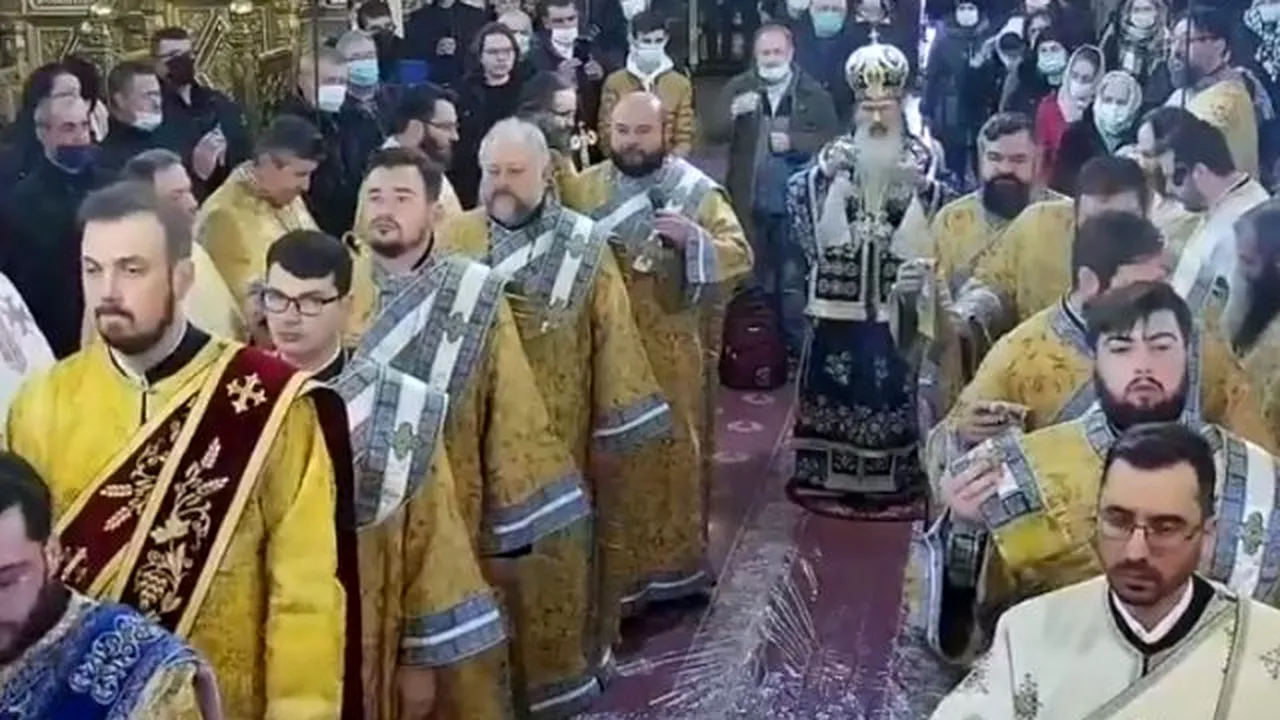 ÎPS Teodosie, „lanț” de sfidări la adresa statului: A ținut slujba de Bobotează în interior, fără distanțare și măști - VIDEO