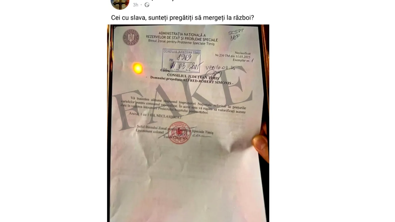 Guvernul atrage atenția asupra unei știri false care circulă în mediul on-line cu intenția de a genera emoții negative în spațiul public