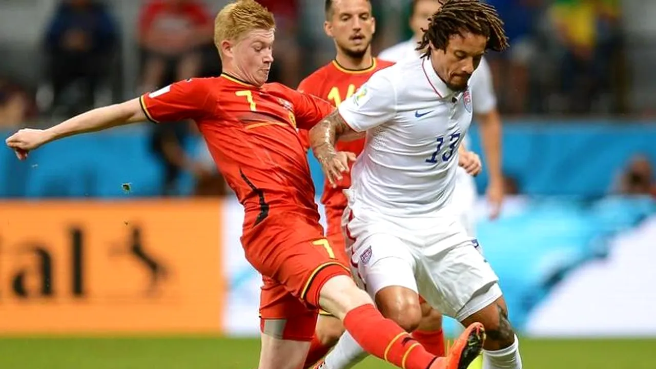 BELGIA - SUA 2-1, în optimile Cupei Mondiale 2014. Europenii se califică după prelungiri, la capătul celui mai frumos meci de la CM 2014