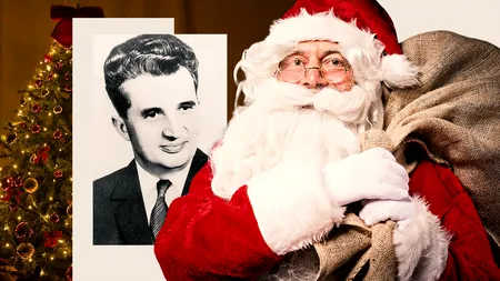 Cum a primit Moș Crăciun o nouă identitate în regimul comunist. Nicolae Ceaușescu l-a promovat pe tovarășul MOȘ GERILĂ lângă „pomul de iarnă”