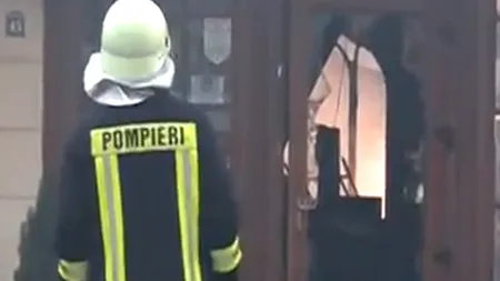 Incendiu în Centrul Vechi al Capitalei