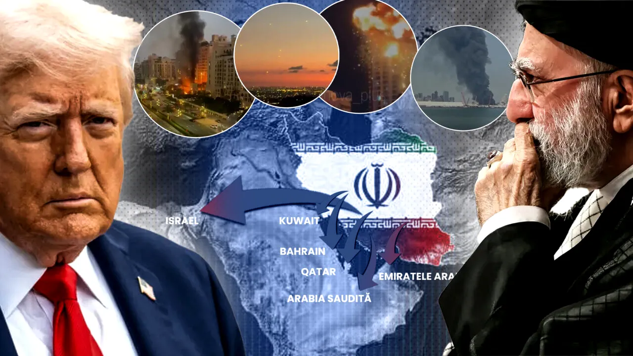 Noaptea Rachetelor în Orient. Deși liderul iranian Khamenei a fost ucis, bombardamentele continuă în Golful Persic. Care sunt ultimele evoluții