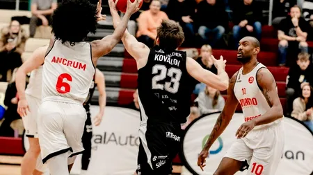 CS Dinamo învinge în deplasare formația estoniană Keila. Alb-roșii păstrează șansa calificării în play-off-ul ENBL