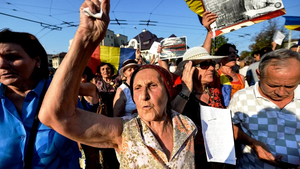 Cum s-a văzut de la Jandarmerie protestul antenist. Duminică era 