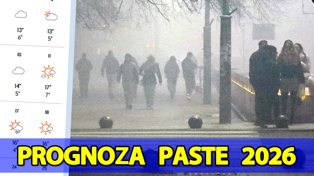 Prognoză Paște 2026 | Cum va fi vremea în București. Meteorologii Accuweather au schimbat radical prognoza