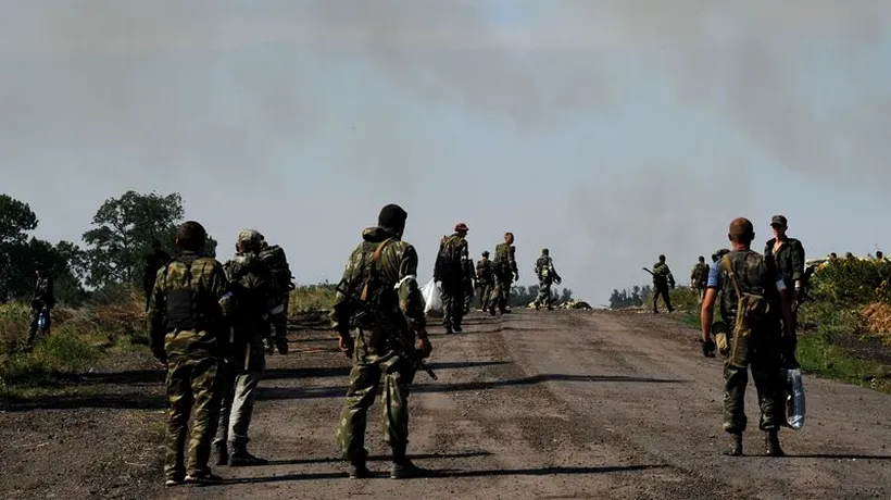 Pozițiile separatiștilor din Donețk, atacate de armata ucraineană