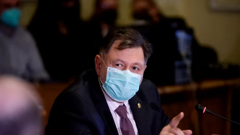 8 ȘTIRI DE LA ORA 8. Ministrul Sănătății, Alexandru Rafila, se așteaptă la aproape 800.000 de îmbolnăviri în valul 5 al pandemiei, încă din a doua parte a lunii ianuarie