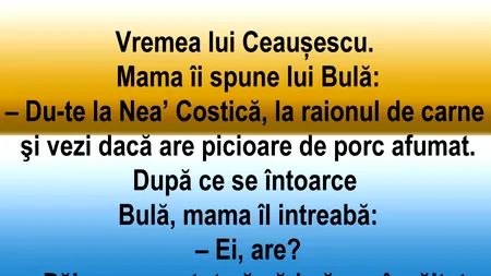 Bancul de azi | Bulă merge la alimentară