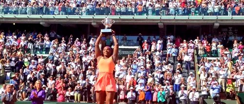 Serena Williams a câștigat turneul de la Roland Garros, al 20-lea său trofeu de Grand Slam