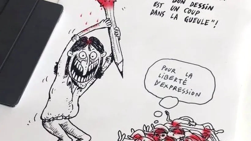Cătălin Ivan invită caricaturiștii Charlie Hebdo la Parlamentul European