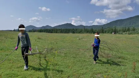 Povestea a doi frați din Soveja, de 9 şi 10 ani, care au fugit de acasă pentru că bunica lor îi bătea, îi tortura și îi umilea