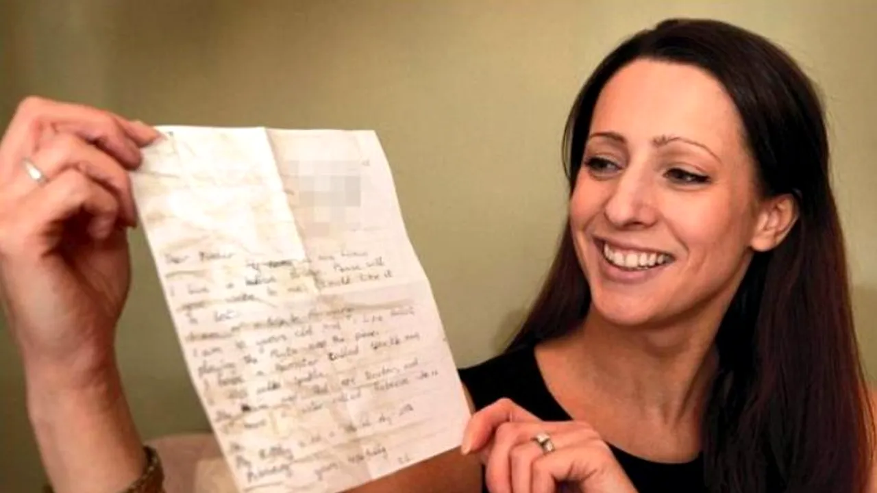 O britanică a primit răspuns la o scrisoare după 23 de ani 