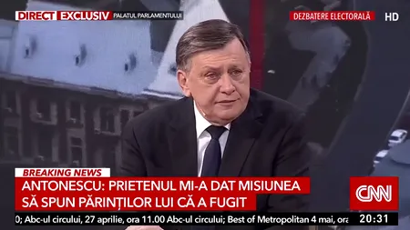 Crin Antonescu dă „o notă de trecere” actualului Guvern: „Este încă tânăr” / „A debutat în condiții destul de presante”