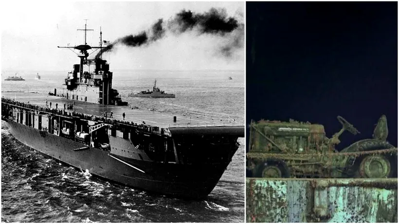 Descoperire TULBURĂTOARE făcută la bordul epavei USS Hornet, faimosul portavion american scufundat de japonezi în 1942