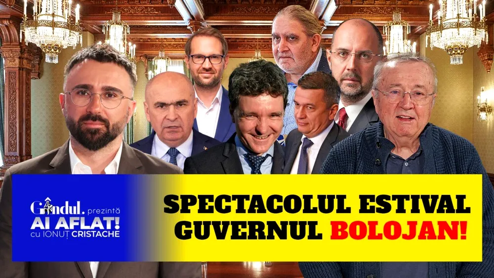 Ion Cristoiu – Cât va rezista guvernul Bolojan? | „Ai aflat! Cu Ionuț Cristache”